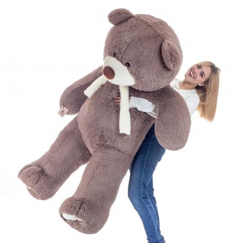 Плюшевий ведмідь Mister Medved Форрест 200 см Капучіно (097) Плюшевий ведмідь Mister Medved Форрест 200 см Капучіно (097)