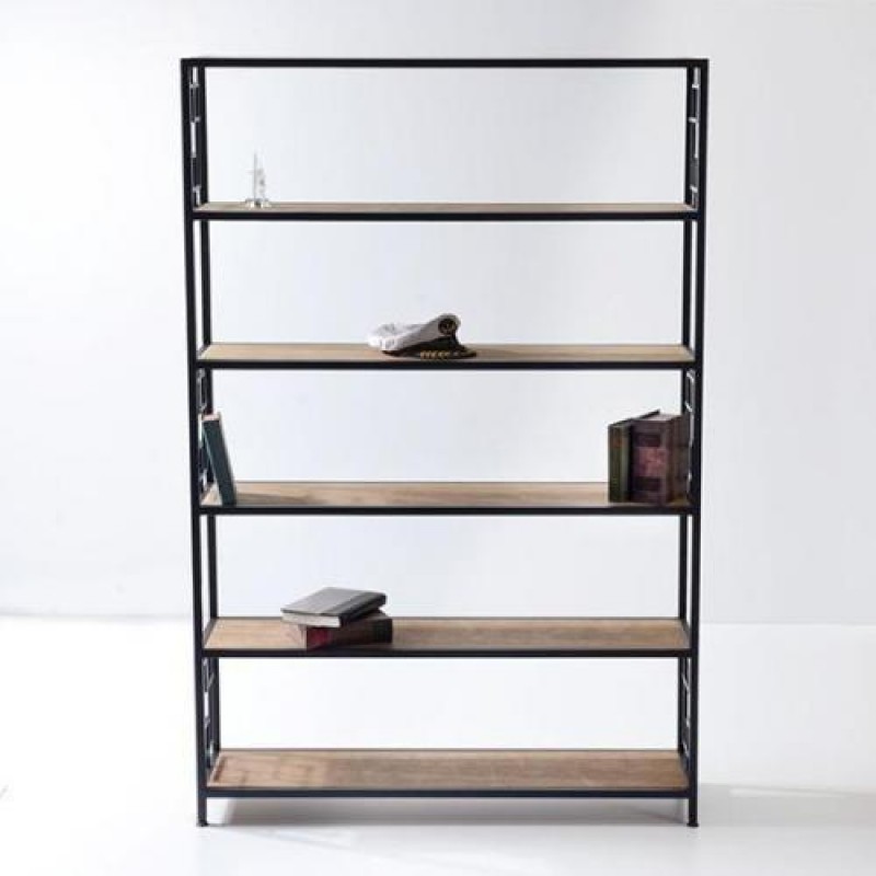 Стелаж для зберігання в стилі Loft NS-1731 1830x1200x300 мм Черный