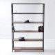 Стелаж для зберігання в стилі Loft NS-1731 1830x1200x300 мм Черный