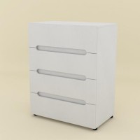 Комод для речей МС-7 Стиль Компанит Білий (New-122)