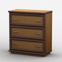 Комод Тиса Мебель АКМ-4 2 Лісовий горіх 90x60x90 см Комод Тиса Мебель АКМ-4 2 Лісовий горіх 90x60x90 см