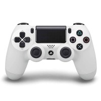 Бездротовий геймпад Play Station Dualshock 4 Wireless Bluetooth джойстик для приставки PS4 White