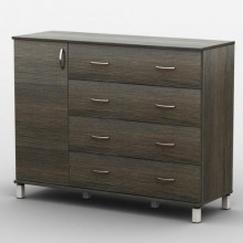 Комод Тиса Мебель АКМ-30 2 Венге 90x60x120 см