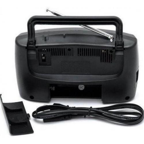 Портативний радіоприймач Kipor KB-408AC на батарейках (5294) Портативний радіоприймач Kipor KB-408AC на батарейках (5294)