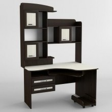 Стіл комп'ютерний Тиса Мебель СК-219 Венге Молочний 2015x900x1300 мм