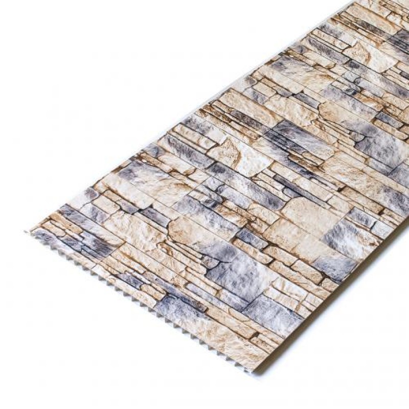 Панель ПВХ пластикова вагонка для стін та стелі D06.58 «Старий замок» Riko