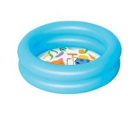 Дитячий надувний басейн Bestway 51061, блакитний, 61 х 15 см (hub_4ocqv6)