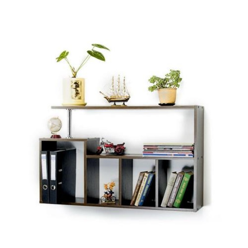 Полиця навісна Тиса Мебель П-24 Венге 610x220x1000 мм