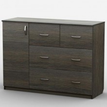 Комод Тиса Мебель АКМ-37 2 Венге 90x60x120 см