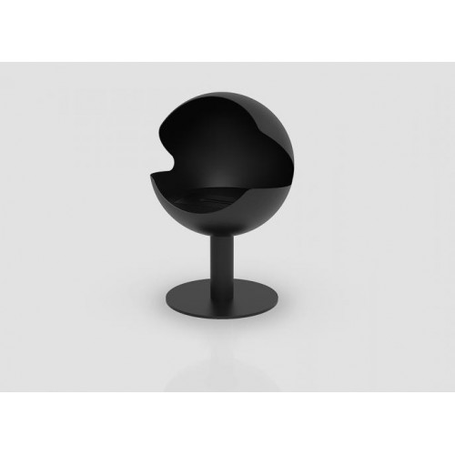 Дизайнерський підлоговий біокамін Gloss Fire Sfera-m3 Чорний Дизайнерський підлоговий біокамін Gloss Fire Sfera-m3 Чорний