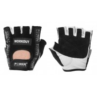 Рукавички для фітнесу та важкої атлетики Power System Workout PS-2200 XS Black