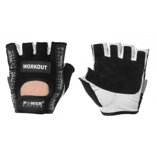 Рукавички для фітнесу та важкої атлетики Power System Workout PS-2200 XS Black Рукавички для фітнесу та важкої атлетики Power System Workout PS-2200 XS Black