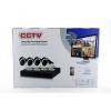 Комплект провідного відеоспостереження Реєстратор + Камери DVR KIT CAD D001 2mp\4ch
