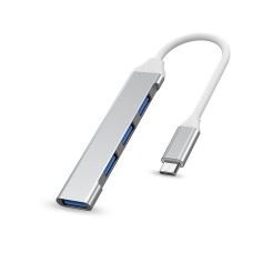 Адаптер Перехідник GT Type-C 3.1 на USB 3.0 для MacBook iMac Bodasan Gray (W050722)