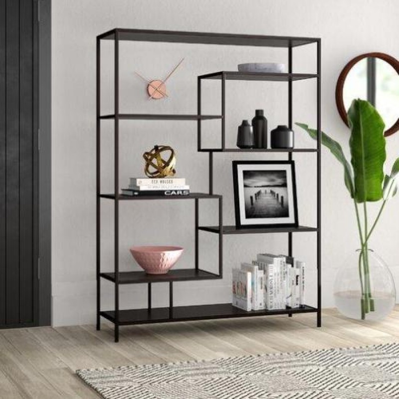Стелаж для зберігання в стилі Loft Чорний NS-1928 1680x1200x400 мм