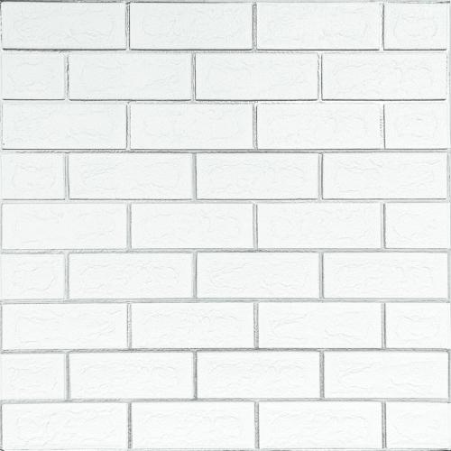 Самоклеюча стінова панель 3D Sticker Wall 700х700х4 мм Білий (D) SW-00001502 Самоклеюча стінова панель 3D Sticker Wall 700х700х4 мм Білий (D) SW-00001502