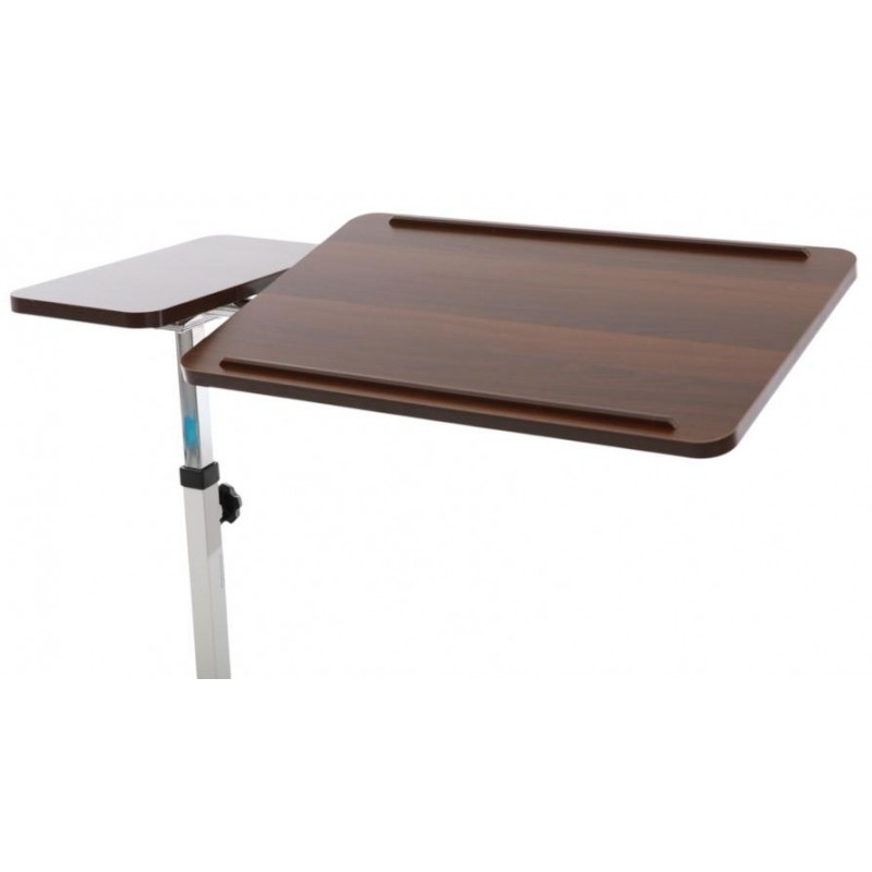 Столик приліжковий з регулюванням висоти MED1 SC-OT03 Темний горіх