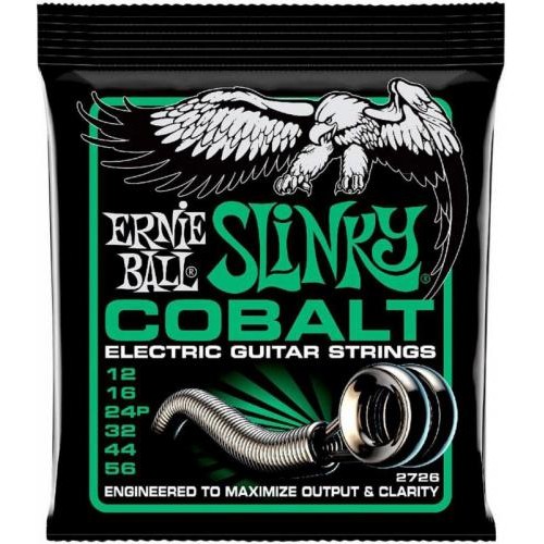 Струни для електрогітари Ernie Ball 2726 Cobalt Slinky Electric Guitar Strings 12/56 Струни для електрогітари Ernie Ball 2726 Cobalt Slinky Electric Guitar Strings 12/56