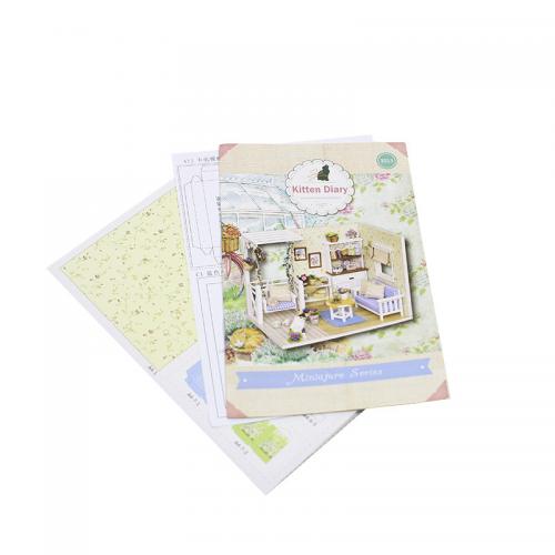 Ляльковий будинок конструктор DIY Cute Room 3013 Kitten Diary 3D (5789-19395) Ляльковий будинок конструктор DIY Cute Room 3013 Kitten Diary 3D (5789-19395)