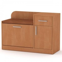 Тумба для взуття Компаніт ТО-4 Вільха (98х38х66 см) Тумба для взуття Компаніт ТО-4 Вільха (98х38х66 см)