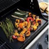 Тефлоновий килимок для гриля No Brand BBQ grill sheet з антипригарним покриттям 33x40 см Чорний (2104618536)