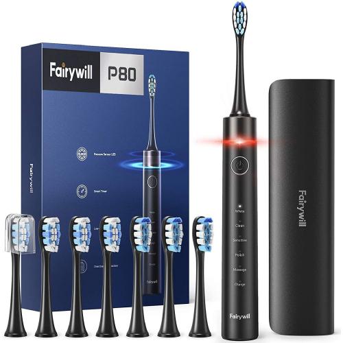 Електрична зубна щітка Fairywill P80 Black Електрична зубна щітка Fairywill P80 Black
