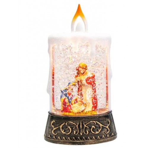 Нічник у вигляді свічки Xmas WDL 23005C 3577 Ісус