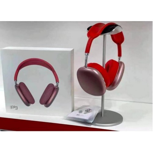 Повнорозмірні бездротові навушники-гарнітура Bluetooth з акумулятором Macaron MP90 з MP3 плеєром/AUX/microSD Червоні Повнорозмірні бездротові навушники-гарнітура Bluetooth з акумулятором Macaron MP90 з MP3 плеєром/AUX/microSD Червоні