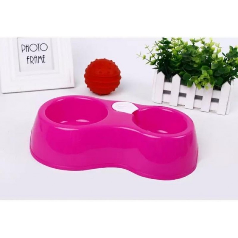 Годівниця напувалка автоматична Mine для собак і котів Рожевий (hub_wture4)