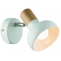 Бра Candellux Puerto 10x14 см Біло-коричневий (91-62796)