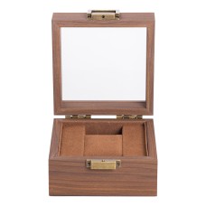 Скринька для годинника YIWU 12x12x7.4 см Коричневий (HP-5-11)