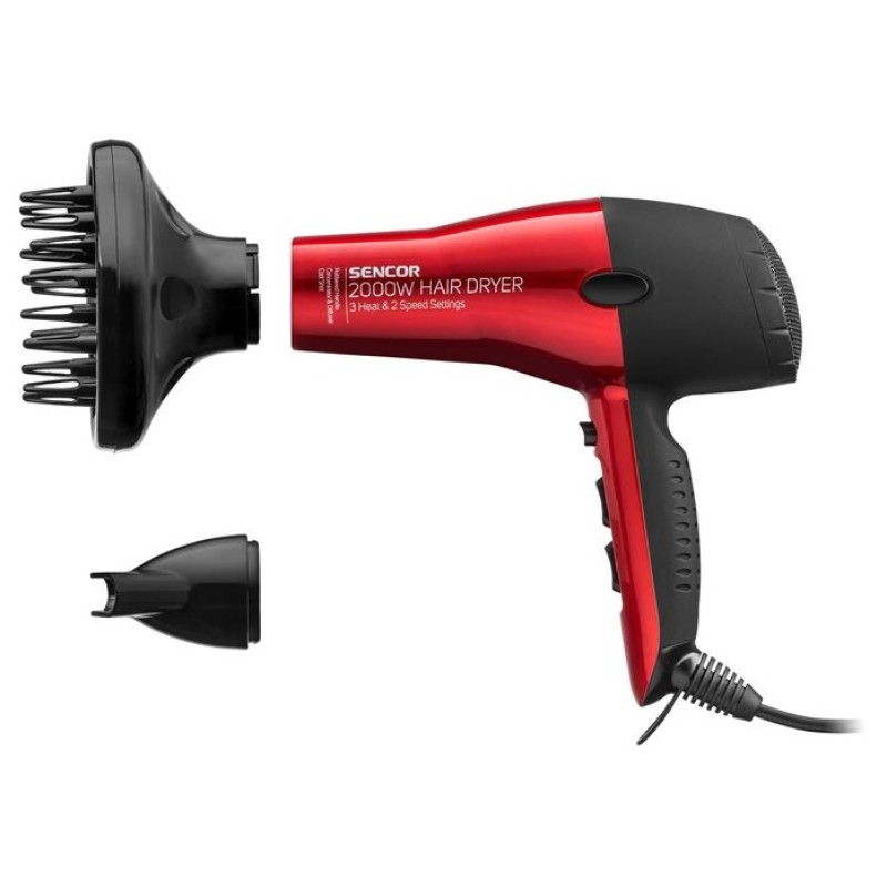 Фен Sencor SHD 6701RD (6542551)