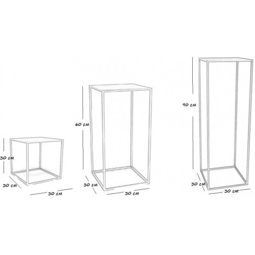 Набір Консолей GoodsMetall у стилі Лофт К174 Набір Консолей GoodsMetall у стилі Лофт К174