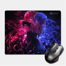 Ігрова поверхня Nextprint Рем та Рам акварель Ре:Зеро Життя з нуля - Re: Zero 300 х 250 мм (14905)