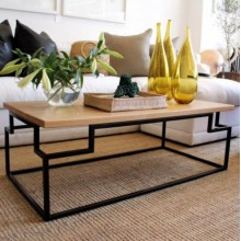 Журнальний столик GoodsMetall у стилі Лофт 1100х600х400 ЖС1195