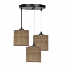 Люстра Candellux Legno 40x100 см Чорний (33-18342)