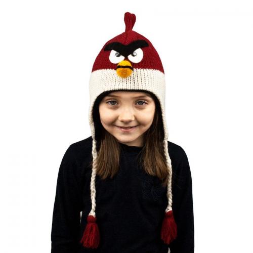 Шапка з вушками дитяча Kathmandu Animals Angry bird Червоний (23040) в інтернет супермаркеті PbayMarket!