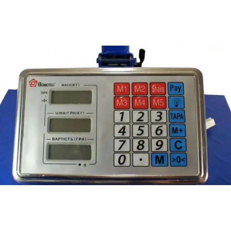 Ваги товарні для зважування Domotec ACS 150 кг FOLD 30х40 6V (1895188010)