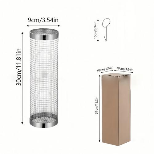 Решітка-гриль No Brand 30 см Сріблястий (RESGLR-SLV-0868) Решітка-гриль No Brand 30 см Сріблястий (RESGLR-SLV-0868)