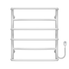 Рушникосушарка електрична Аквамікс П6 500х600 Deffi Білий EF16 (C.AM.60.50.6.E.W.R.5)