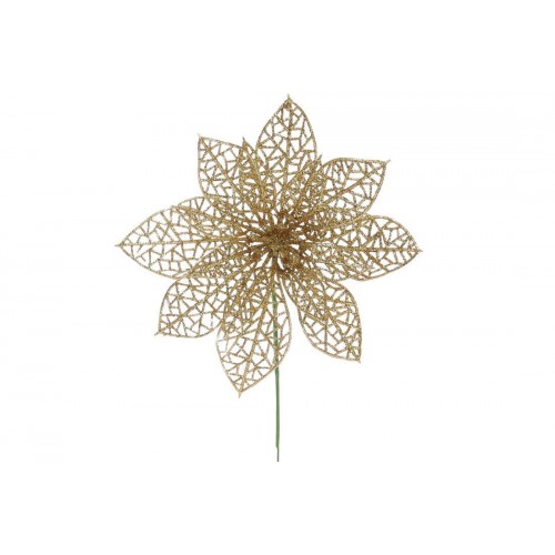 Декоративна квітка BonaDi 15 см Золотистий (128-012) в інтернет супермаркеті PbayMarket!