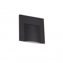 Світильник сходовий Kanlux Erinus 7.5x1.6x7.5 см Чорний (Kan33332)
