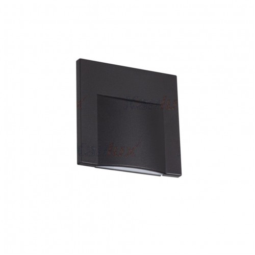 Світильник сходовий Kanlux Erinus 7.5x1.6x7.5 см Чорний (Kan33332)