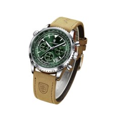 Наручний годинник чоловічий Poedagar Avalon Limited Сріблястий (2641172806)