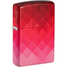 Запальничка бензинова Zippo Ombre Pixel Design Малиново-рожевий (46129)
