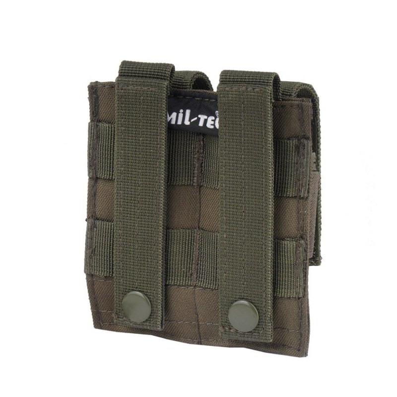 Сумка-підсумок для пістолетних магазинів Mil-Tec 11 х 2 х 12 см Оливковий 13495501