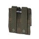 Сумка-підсумок для пістолетних магазинів Mil-Tec 11 х 2 х 12 см Оливковий 13495501