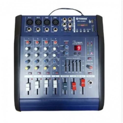 Аудіо мікшер звуковий пульт підсилювач Mixer BT 4200D 4CH c bluetooth (1756375386) Аудіо мікшер звуковий пульт підсилювач Mixer BT 4200D 4CH c bluetooth (1756375386)