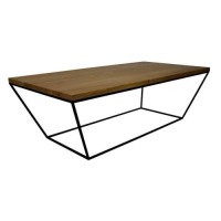 Кавовий журнальний столик у стилі Loft NS-552 400x1200x600 мм Черный Кавовий журнальний столик у стилі Loft NS-552 400x1200x600 мм Черный