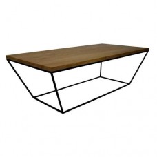 Кавовий журнальний столик у стилі Loft NS-552 400x1200x600 мм Черный